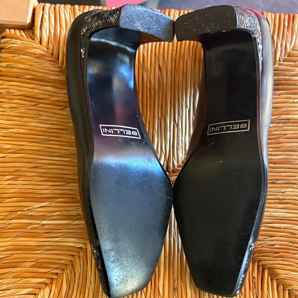 Women Bellini Black Sequin heels size 7 - Picture 10 of 10